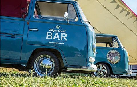 Profile shot of the Wagonkered van